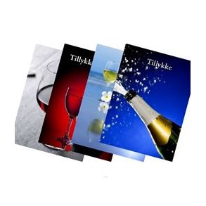 Kort med egen hilsen